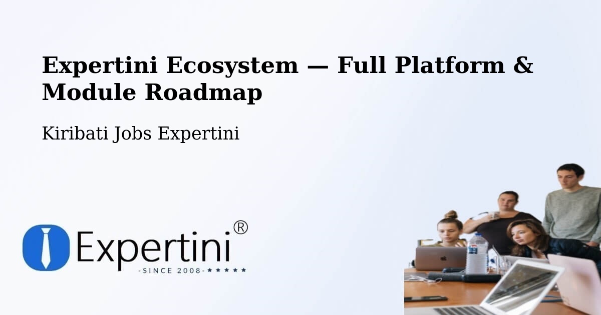 Expertini Ecosystem — Full Platform & Module Roadmap – Beru